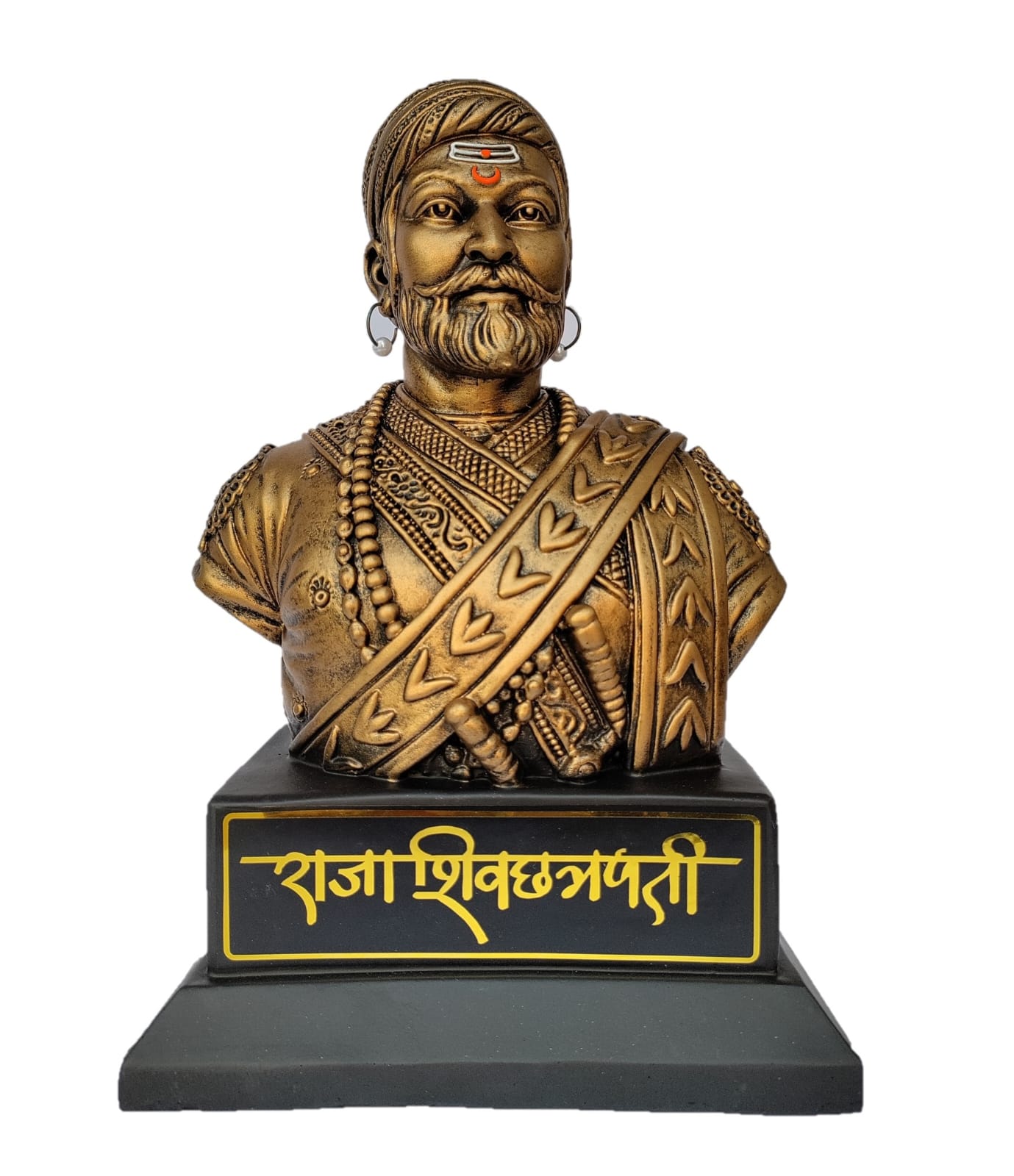 Raja Shiv Chhatrapati Black Statue: Celebrating the Legacy in a ...